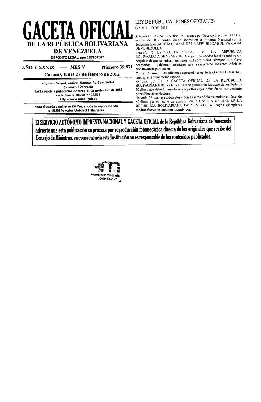 Vista previa del archivo PDF gaceta-oficial-n-2722012-3371-del-27-de-febrero-de-2012-1.pdf