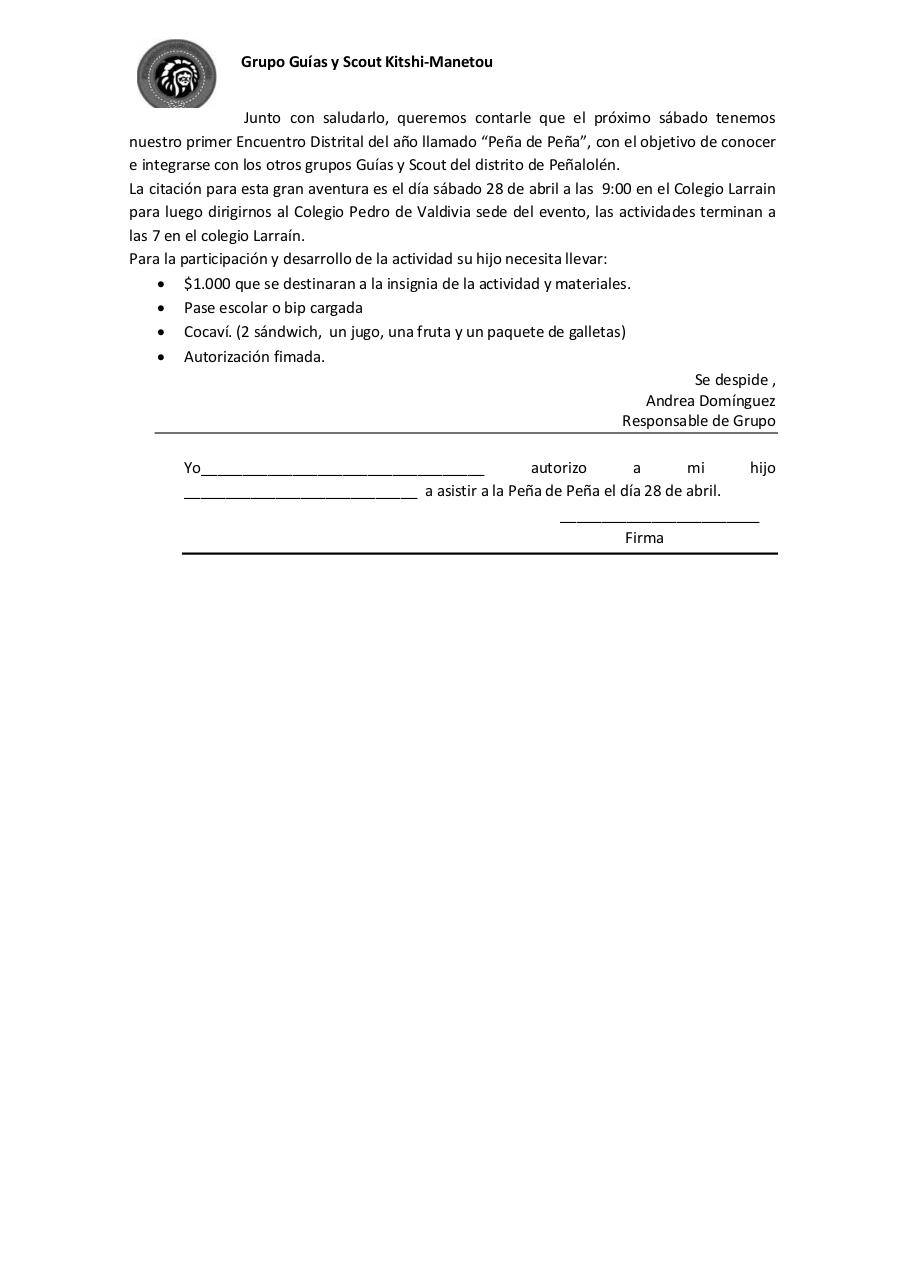 Vista previa del documento autorizacion peÃ±a.pdf - página 1/1