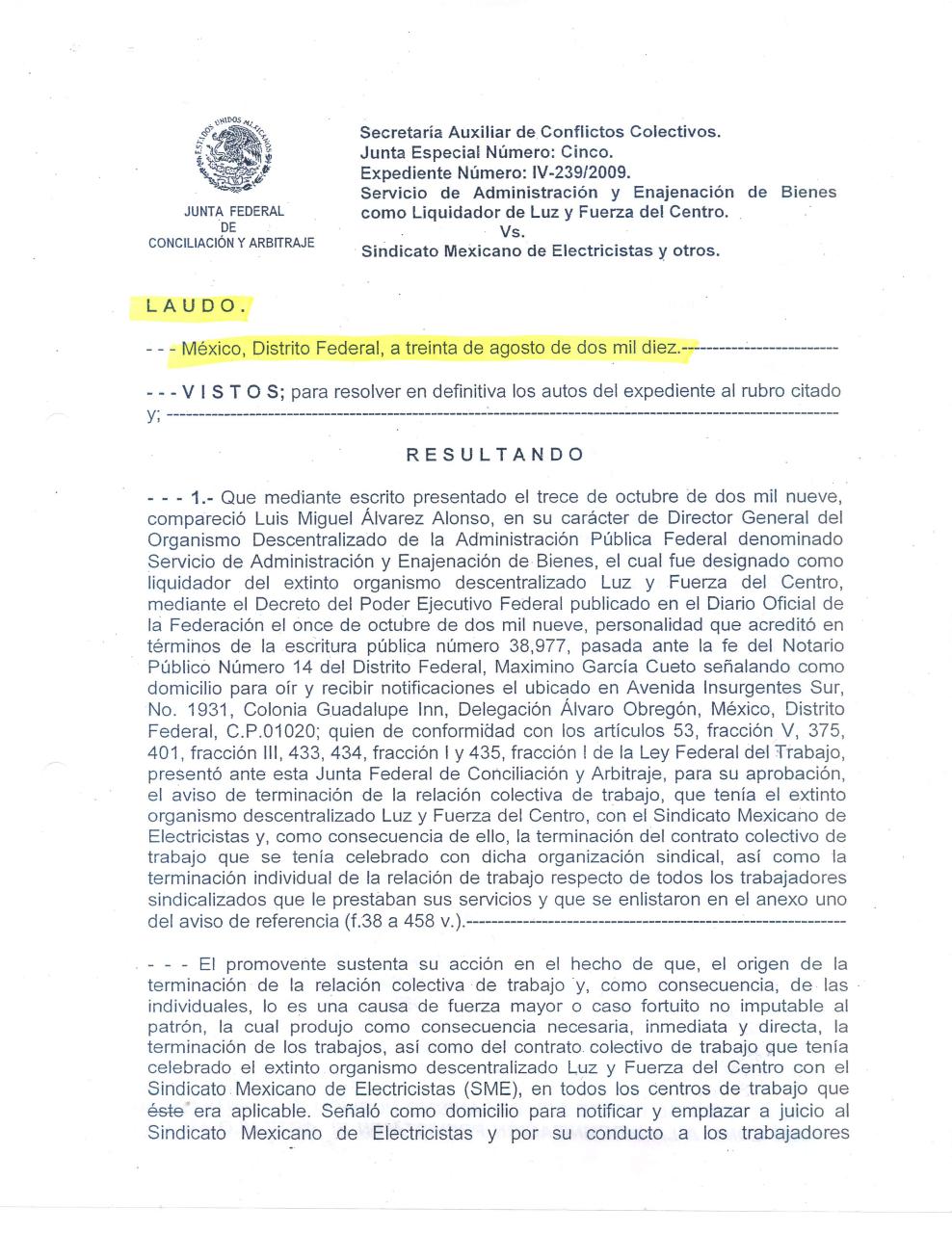 laudo terminacion relacion obrero patronales.pdf - página 1/52