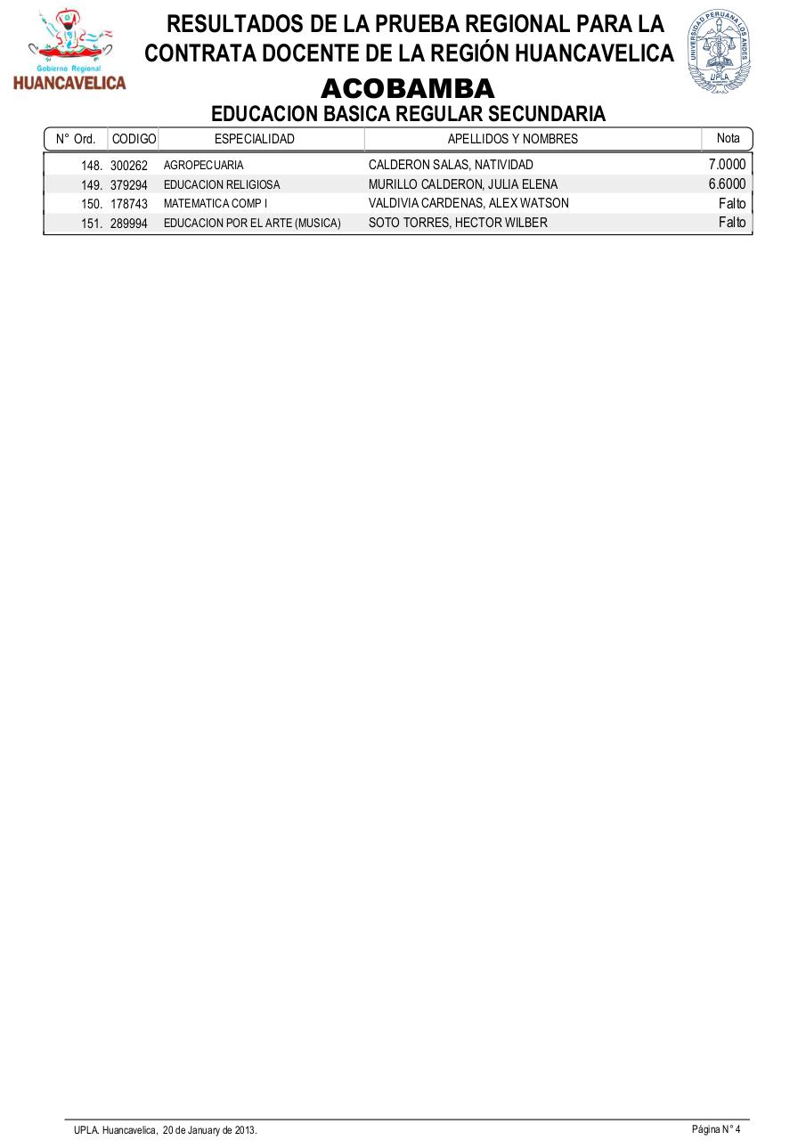 Vista previa del archivo PDF resultadosexamendocente2013-drehuancavelica.pdf