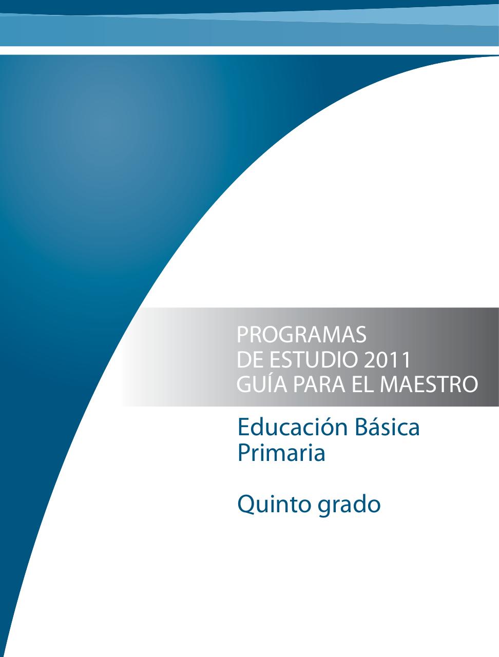 PROGRAMA 5Â° PRIMARIA 2011.pdf - página 1/488