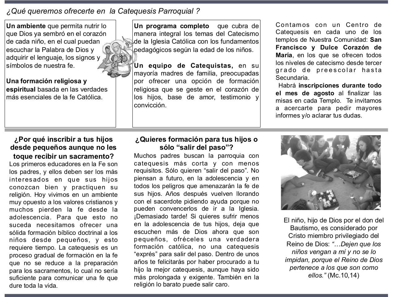 TrÃ­ptico PromociÃ³n Catequesis.pdf - página 2/2
