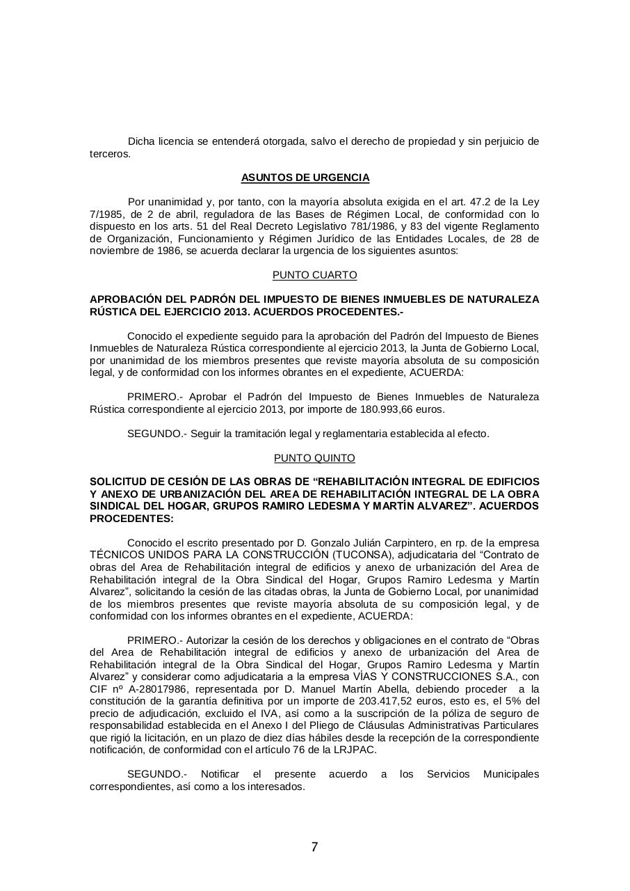Vista previa del archivo PDF 20130903-acta-junta-gobierno-local-ayto-zamora-03-09-13-aprobada.pdf