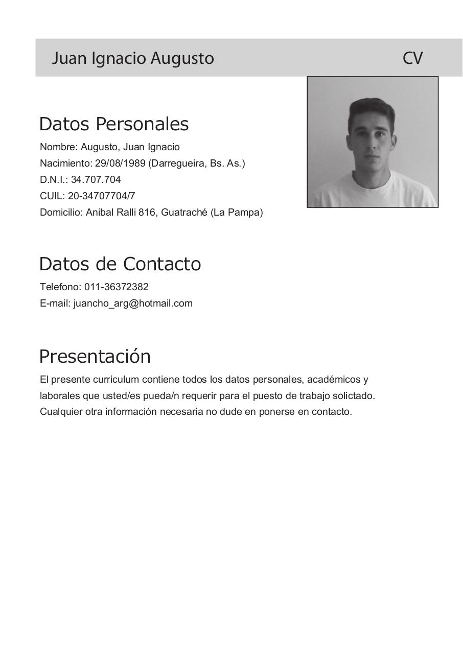 CV Augusto, Juan.pdf - página 1/4