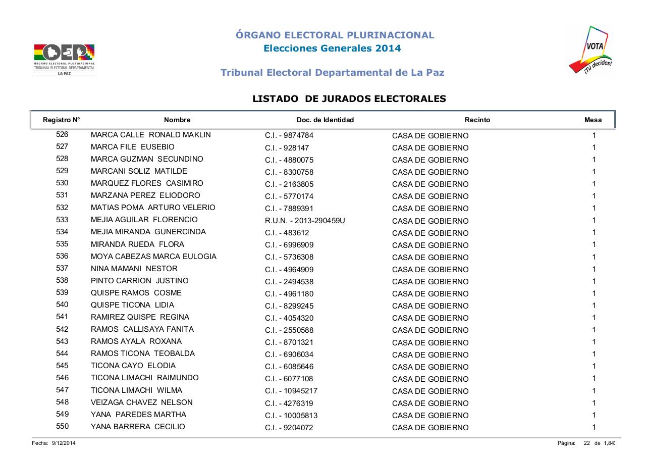 Vista previa del archivo PDF lista-jurados-electorales-lapaz-bolivia-2014.pdf
