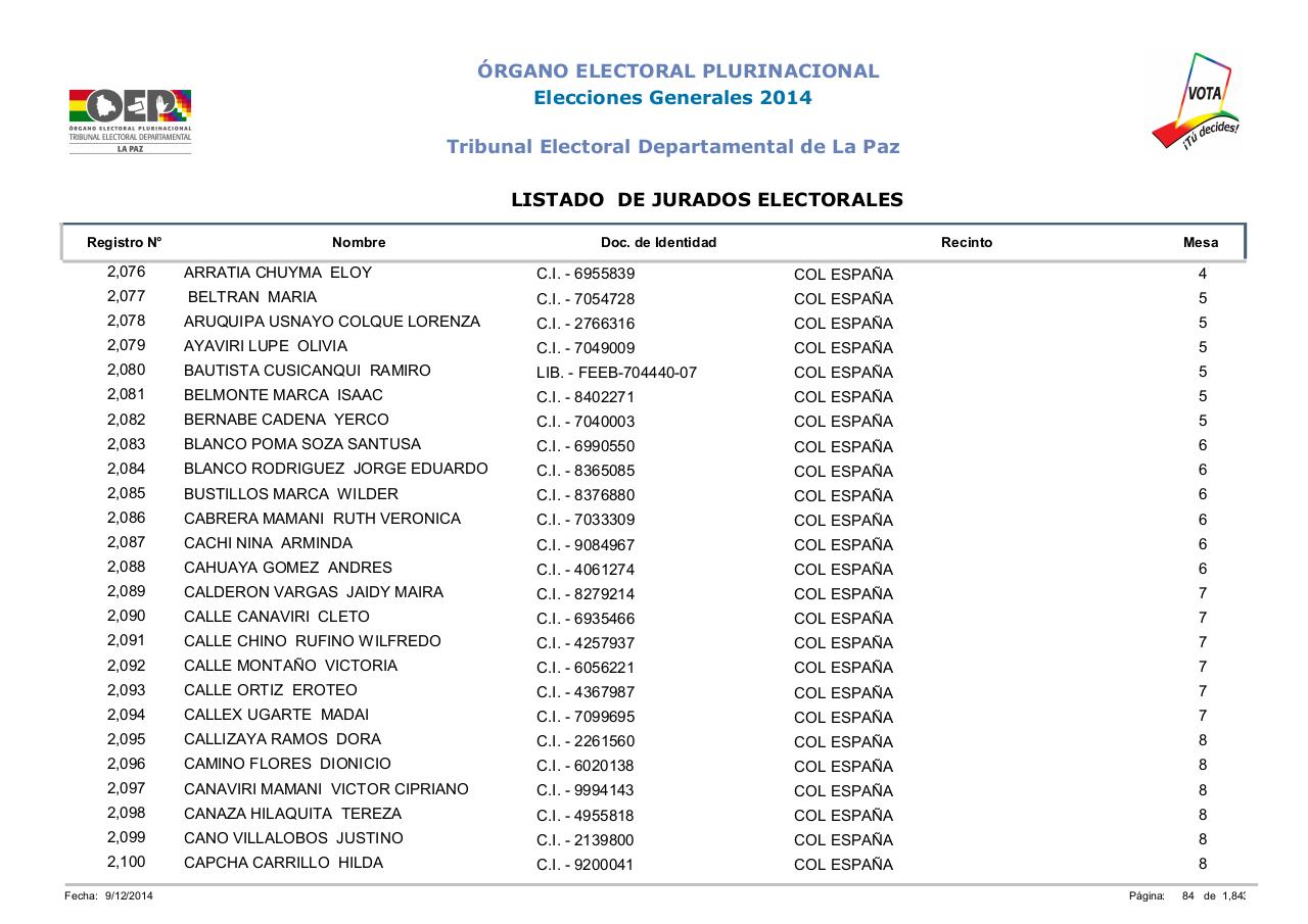 Vista previa del archivo PDF lista-jurados-electorales-lapaz-bolivia-2014.pdf