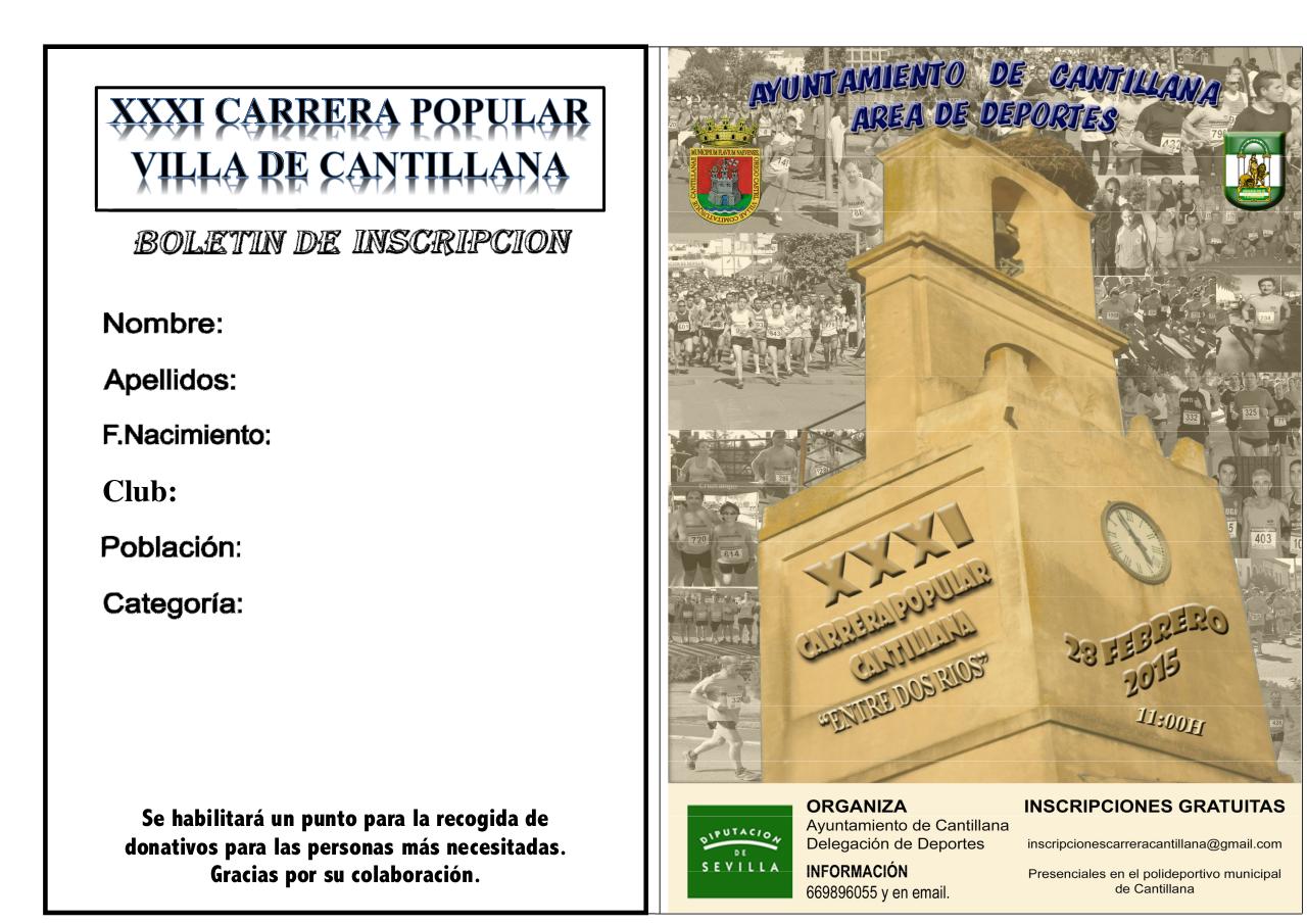DIPTICO CARRERA POPULAR CANTILLANA 2015.pdf - página 1/2