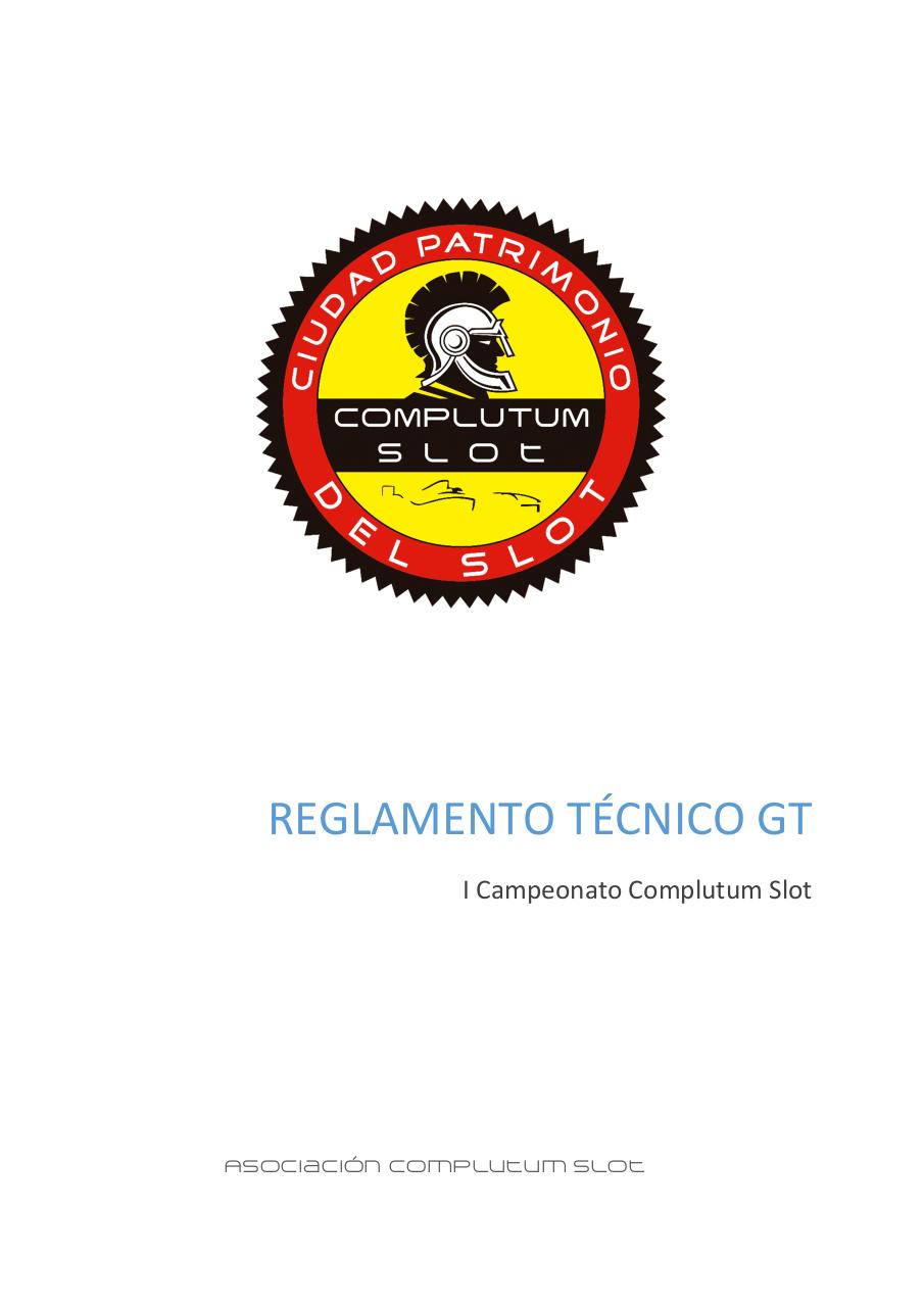 Reglamento TÃ©cnico GT.pdf - página 1/10