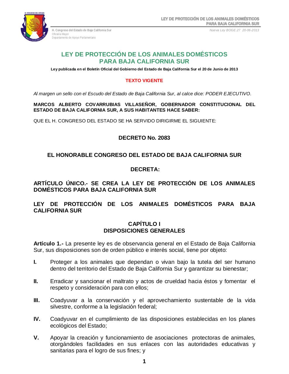 LProteccionAnimalesDomesticosBCS.pdf - página 1/12