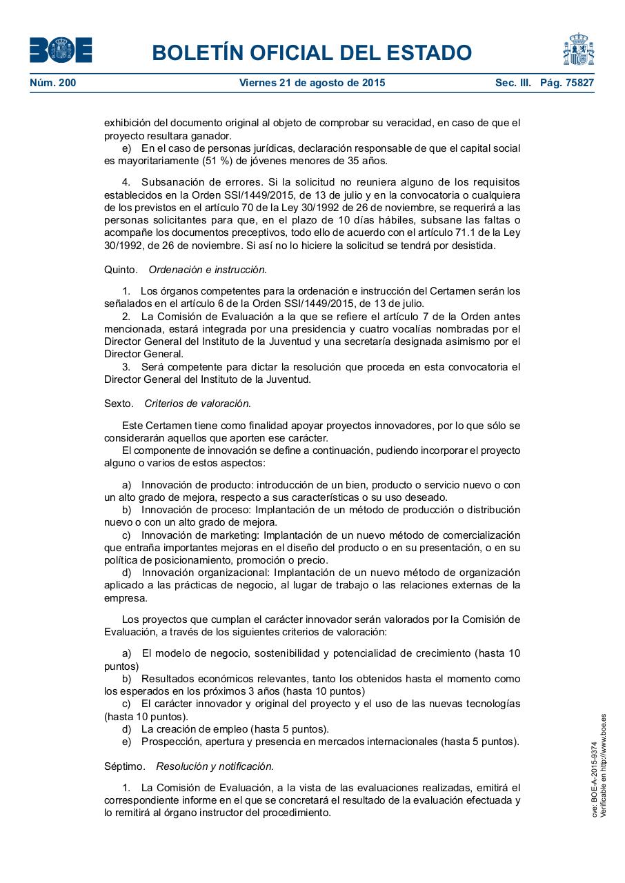 Vista previa del archivo PDF boe-a-2015-9374-certamen-nacional-jovenes-emprendedores.pdf