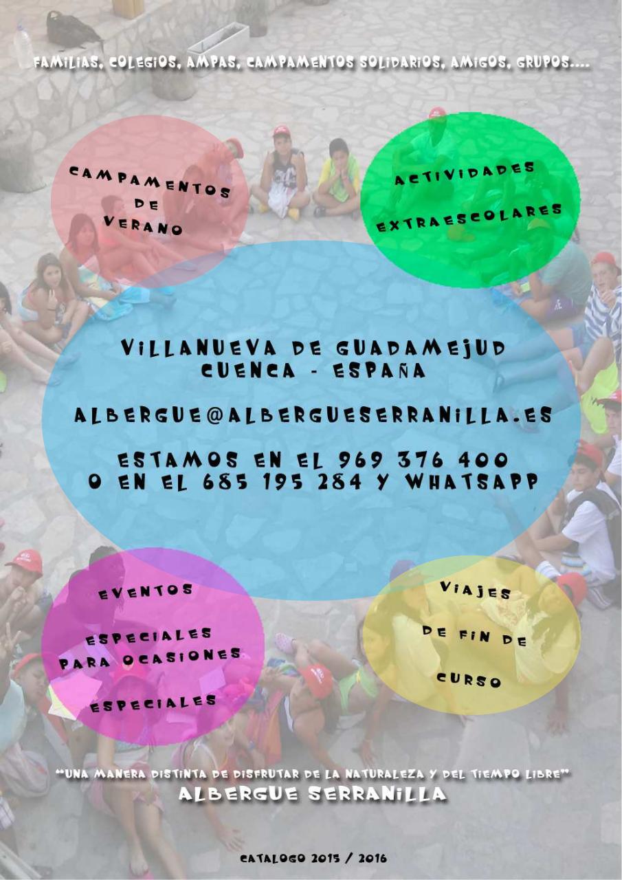 Vista previa del archivo PDF catalogo-albergue-serranilla-2015-2016.pdf