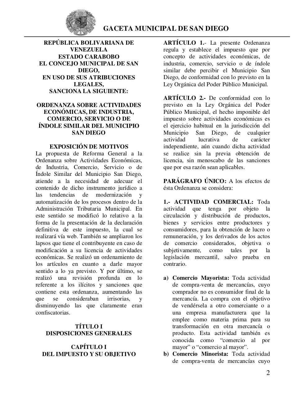 ORD. SOBRE  ACT ECONOMICAS DE INDUSTRIA , COMERCIO, SERVICIO O DE ÃNDOLE SIMILAR.pdf - página 1/40