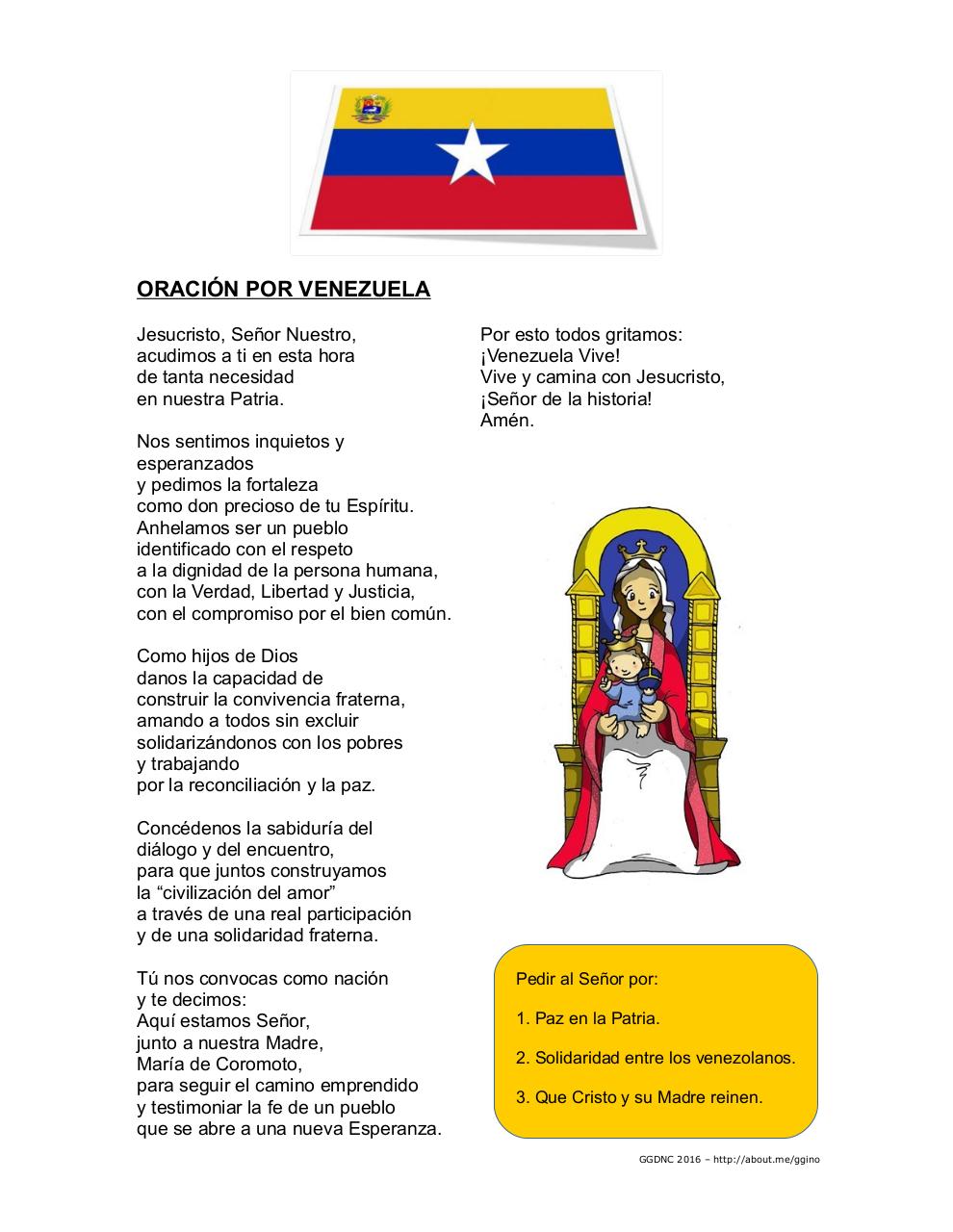 Vista previa del documento OraciÃ³n por Venezuela.pdf - página 1/1
