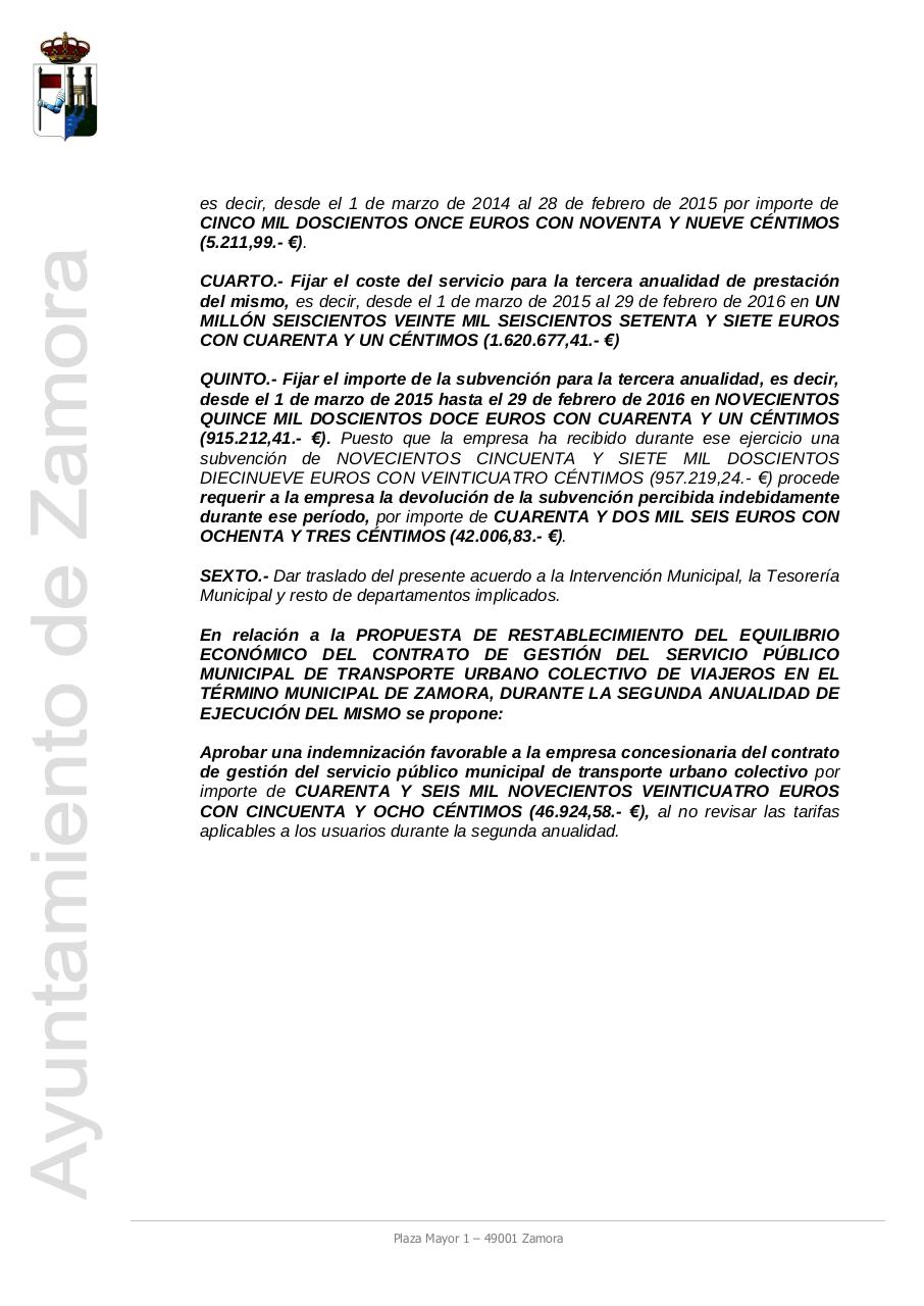 Ayto. Zamora NdP e imagen 14-07-17. Ayuntamiento liquida deuda concesionaria Autobuses previo modificacion [4364].pdf - página 3/4