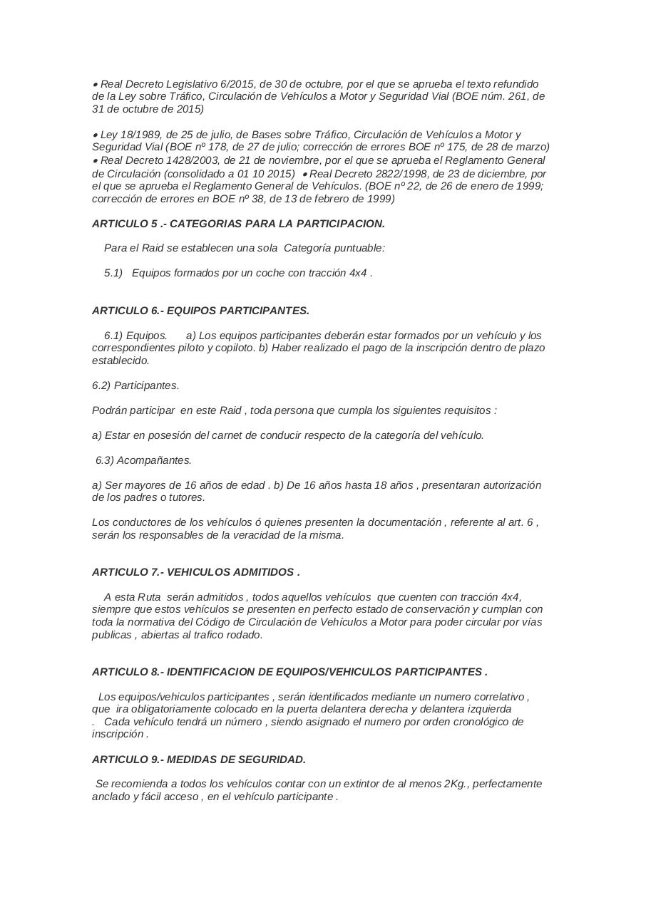 Vista previa del archivo PDF reglamento-particular-2018-4x4.pdf