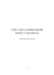 The Cid Campeador Simply Rodrigo 5C.pdf - página 3/45