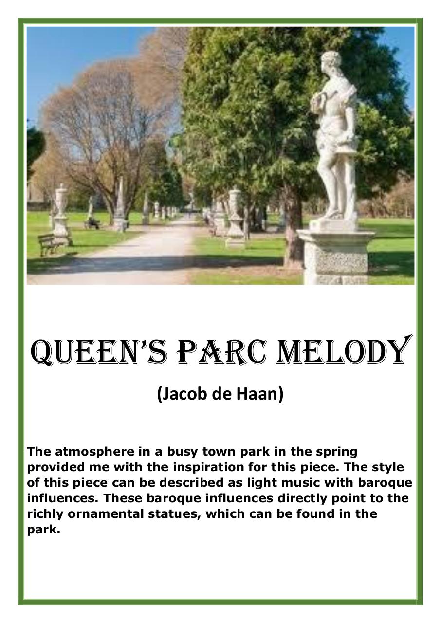 9 - Queen's Park Melody - Jacob de Haan - Set of Clarinets.pdf - página 1/32