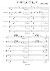 11 - Variazioni in Blue - Jacob de Haan - Set of Clarinets.pdf - página 2/37