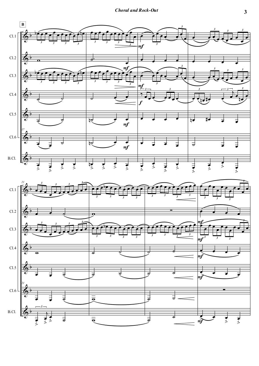 Vista previa del archivo PDF 20---choral-and-rock-out---ted-huggens---set-of-clarinets.pdf