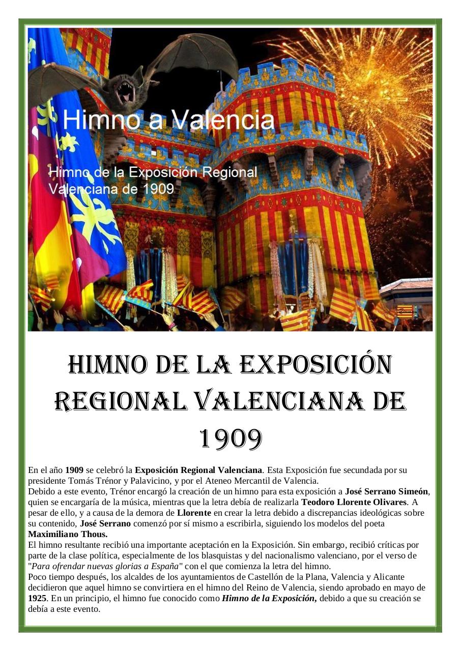 21 - Himno Regional Valenciano - J. Serrano - Set of Clarinets.pdf - página 1/14