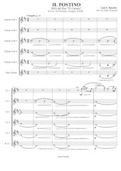 22 - El Cartero - L. Bacalov - Set of Clarinets.pdf - página 2/25