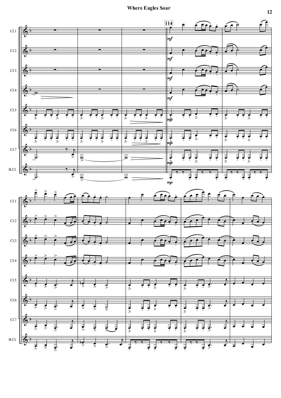 Vista previa del archivo PDF 25---where-eagles-soar---steven-reineke---set-of-clarinets.pdf