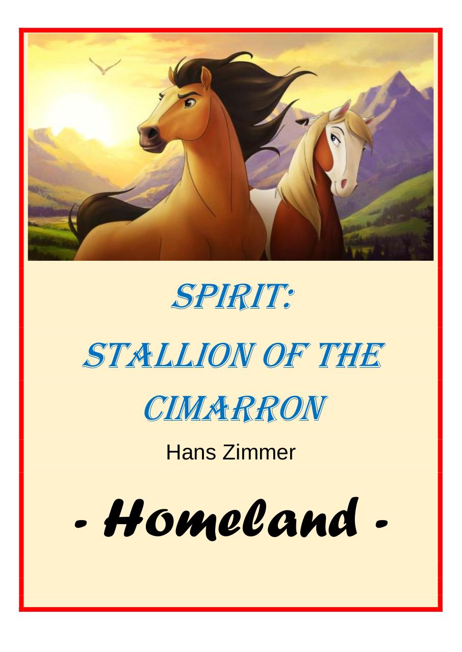 50 - Spirit - Stallion of the Cimarron - Set of Clarinets.pdf - página 1/28