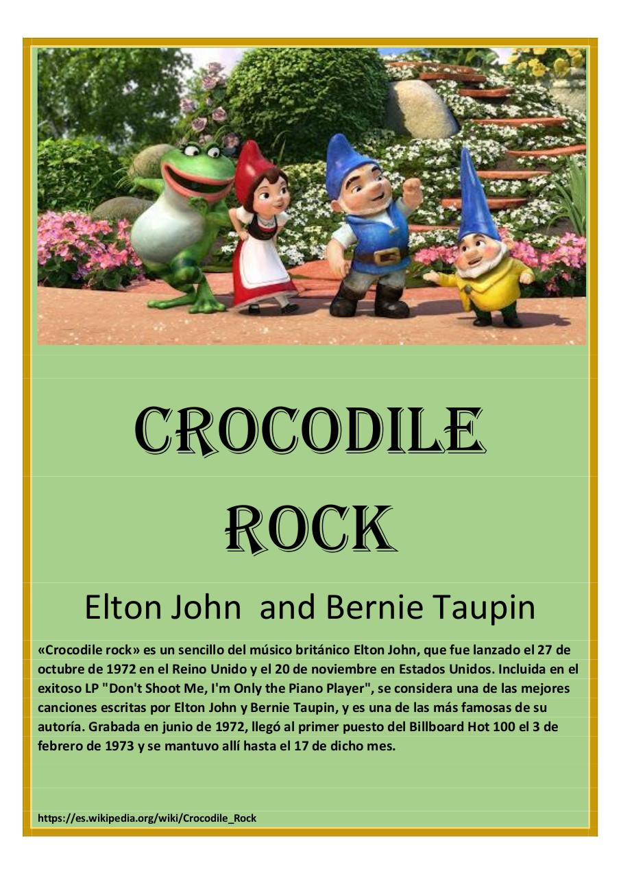 56 - Crocodile Rock - Elton Jhon - Set of Clarinets.pdf - página 1/24