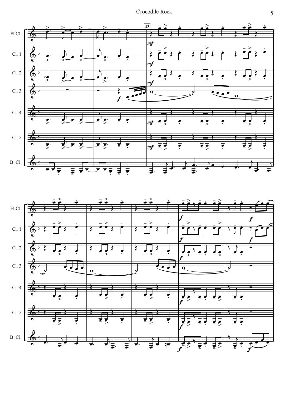 Vista previa del archivo PDF 56---crocodile-rock---elton-jhon---set-of-clarinets.pdf