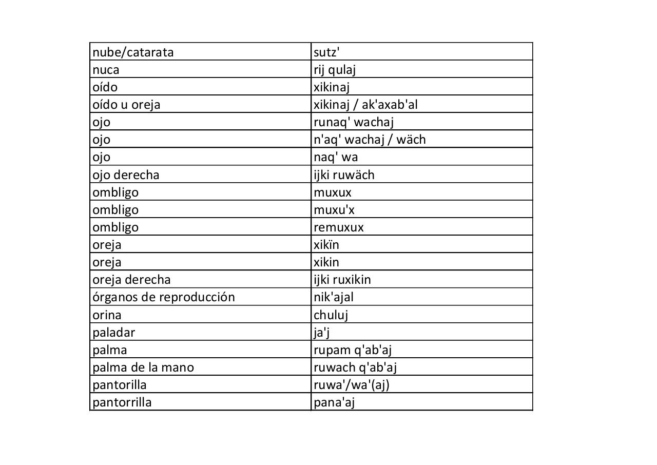 Vista previa del archivo PDF kaqchikel-vocabulario-organos-y-procesos-biologicos.pdf