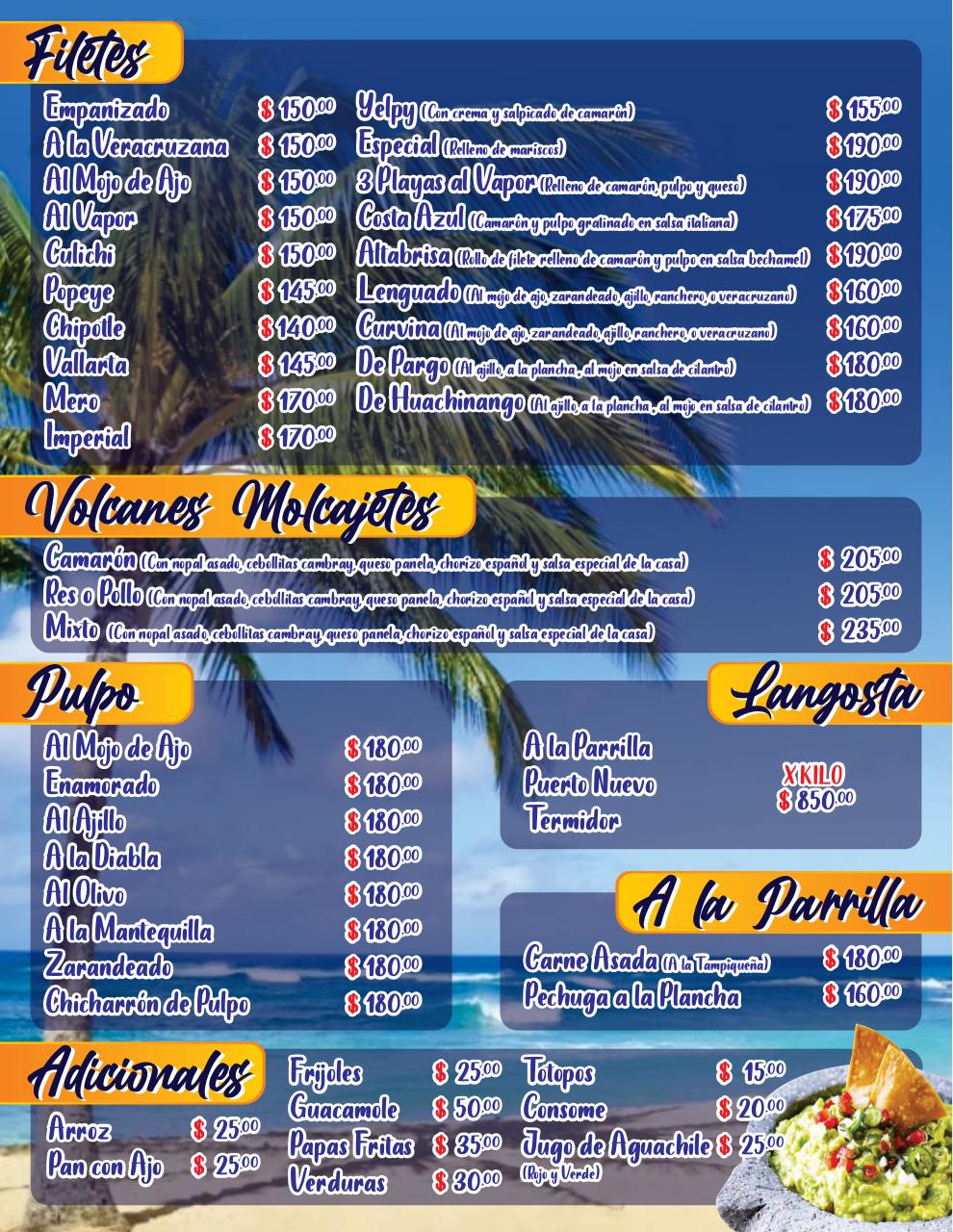 Vista previa del archivo PDF las-playas-menu.pdf