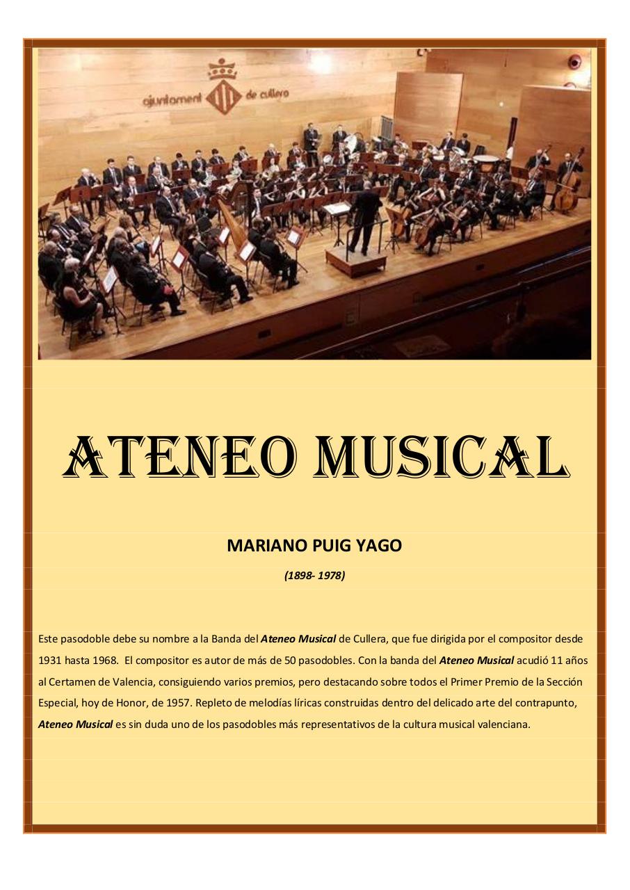 67 - Ateneo Musical - Mariano Puig - Set of Clarinets.pdf - página 1/37