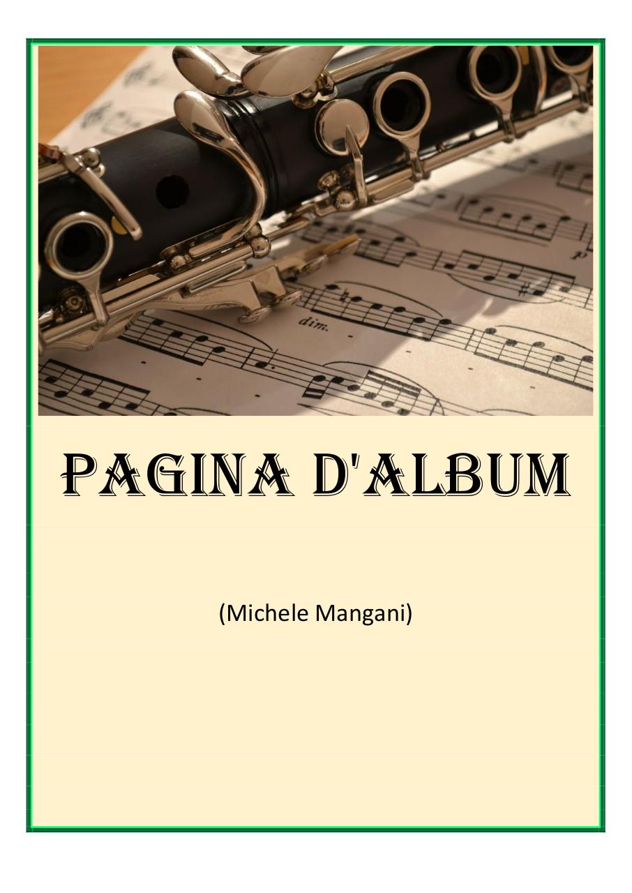 100 - Pagina d'album - M. Mangani - Set of Clarinets.pdf - página 1/16