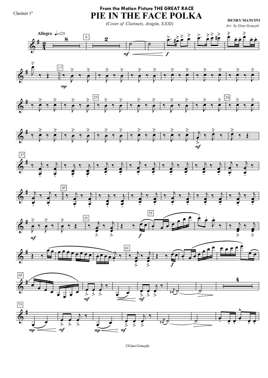 Vista previa del archivo PDF 103---pie-in-the-face-polka---henry-mancini---set-of-clarinets.pdf