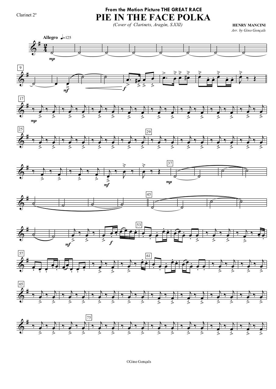 Vista previa del archivo PDF 103---pie-in-the-face-polka---henry-mancini---set-of-clarinets.pdf