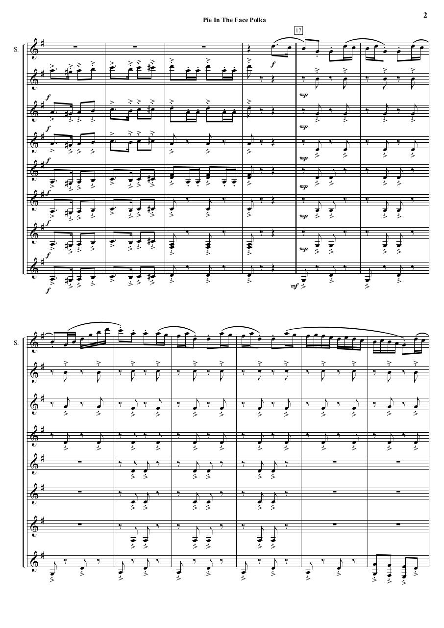 Vista previa del archivo PDF 103---pie-in-the-face-polka---henry-mancini---set-of-clarinets.pdf