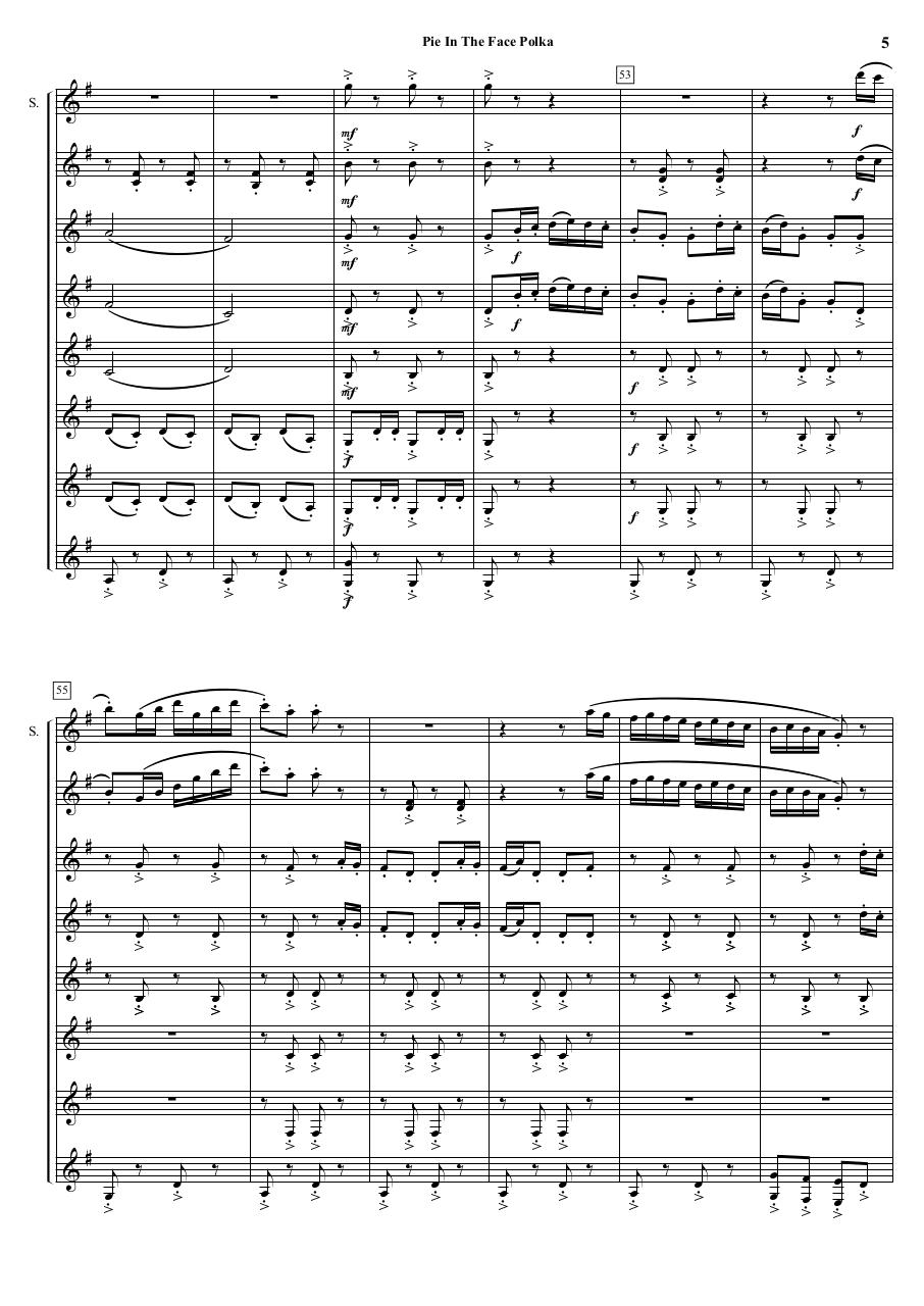 Vista previa del archivo PDF 103---pie-in-the-face-polka---henry-mancini---set-of-clarinets.pdf