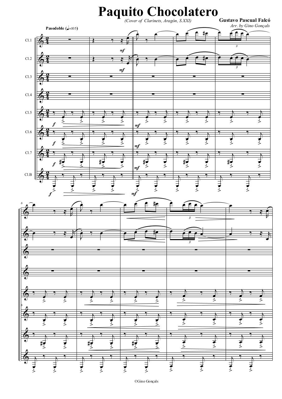 Vista previa del archivo PDF 84---paquito-chocolatero---gustavo-pastor---set-of-clarinets.pdf