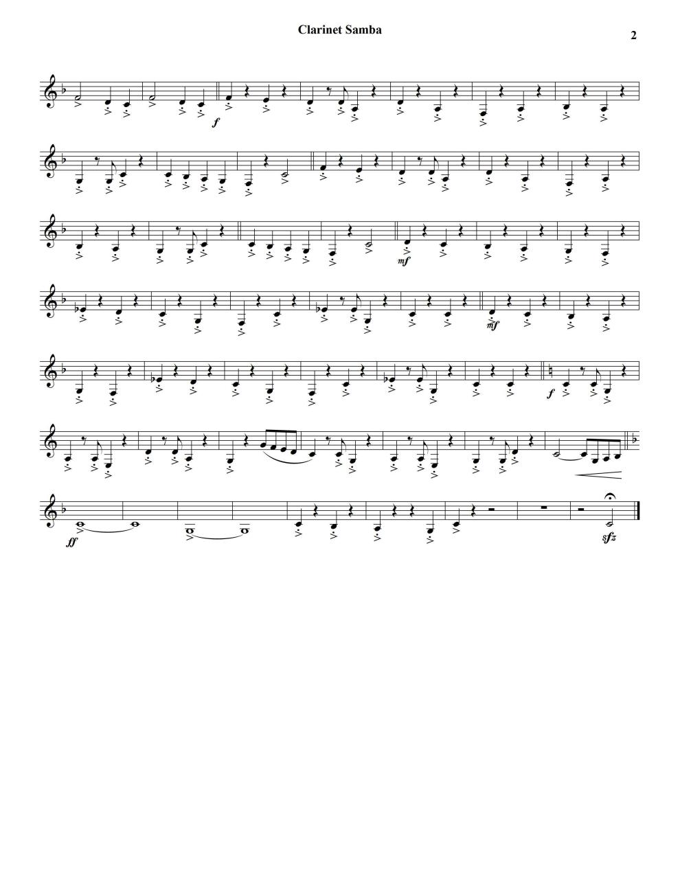 Vista previa del archivo PDF 95---clarinet-samba---rodney-parker---set-of-clarinets.pdf