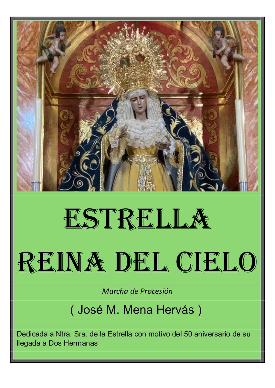 98 - Estrella, Reina del Cielo - José  M. Mena Hervás - Set of Clarinets.pdf - página 1/16
