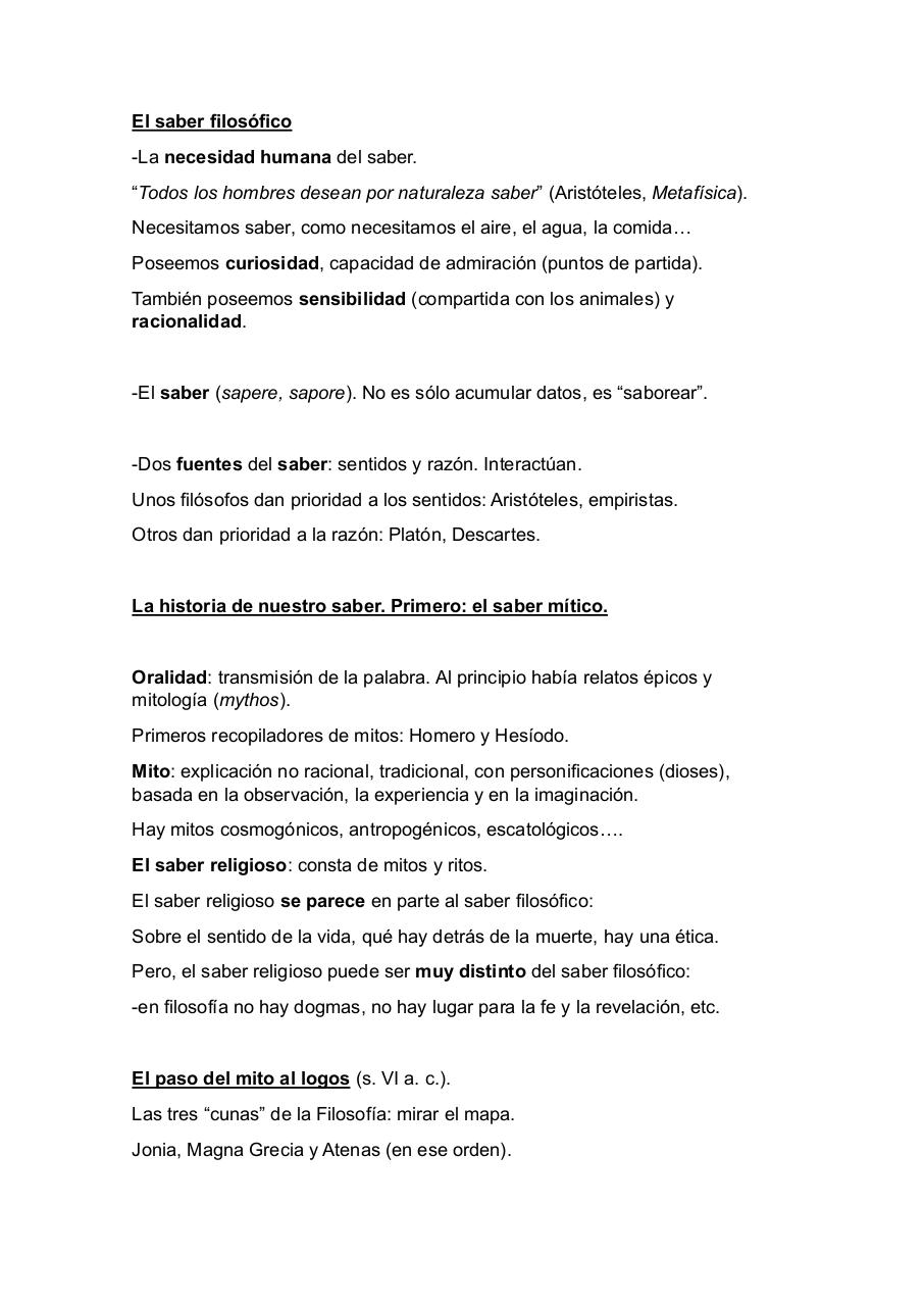 Vista previa del documento El saber filosófico.pdf - página 1/3 El saber filosófico.pdf - página 1/3