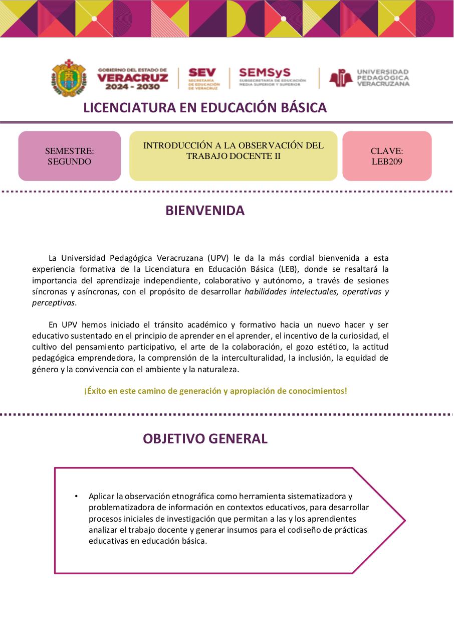Introducción a la observación del trabajo docente II 2026.pdf - página 1/41