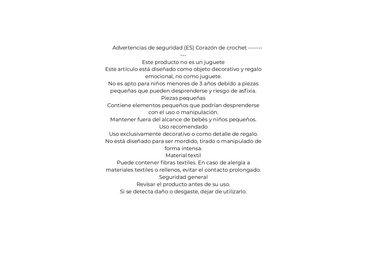Vista previa del documento Advertencias seguridad corazón.pdf - página 1/1