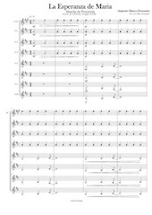 105 - La esperanza de Maria - Alejandro Blanco Hernandez - Set of Clarinets.pdf - página 2/19