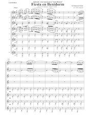 107 - Fiesta en Benidorm - R. Domenech Pardo - Set of Clarinets.pdf - página 2/29