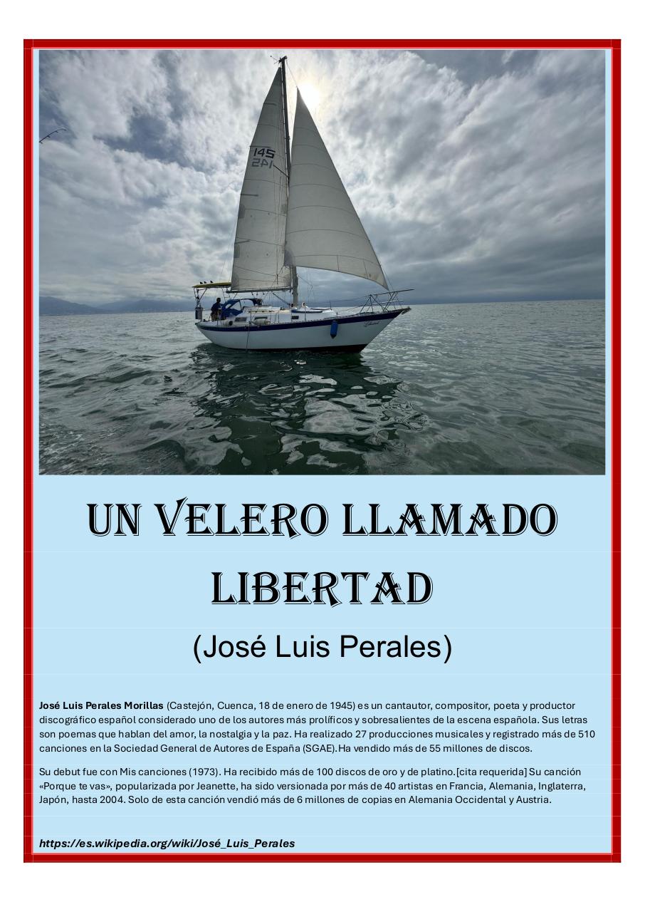 112 - Un Velero llamado libertad - J.L. Perales - Set of Clarinets.pdf - página 1/27