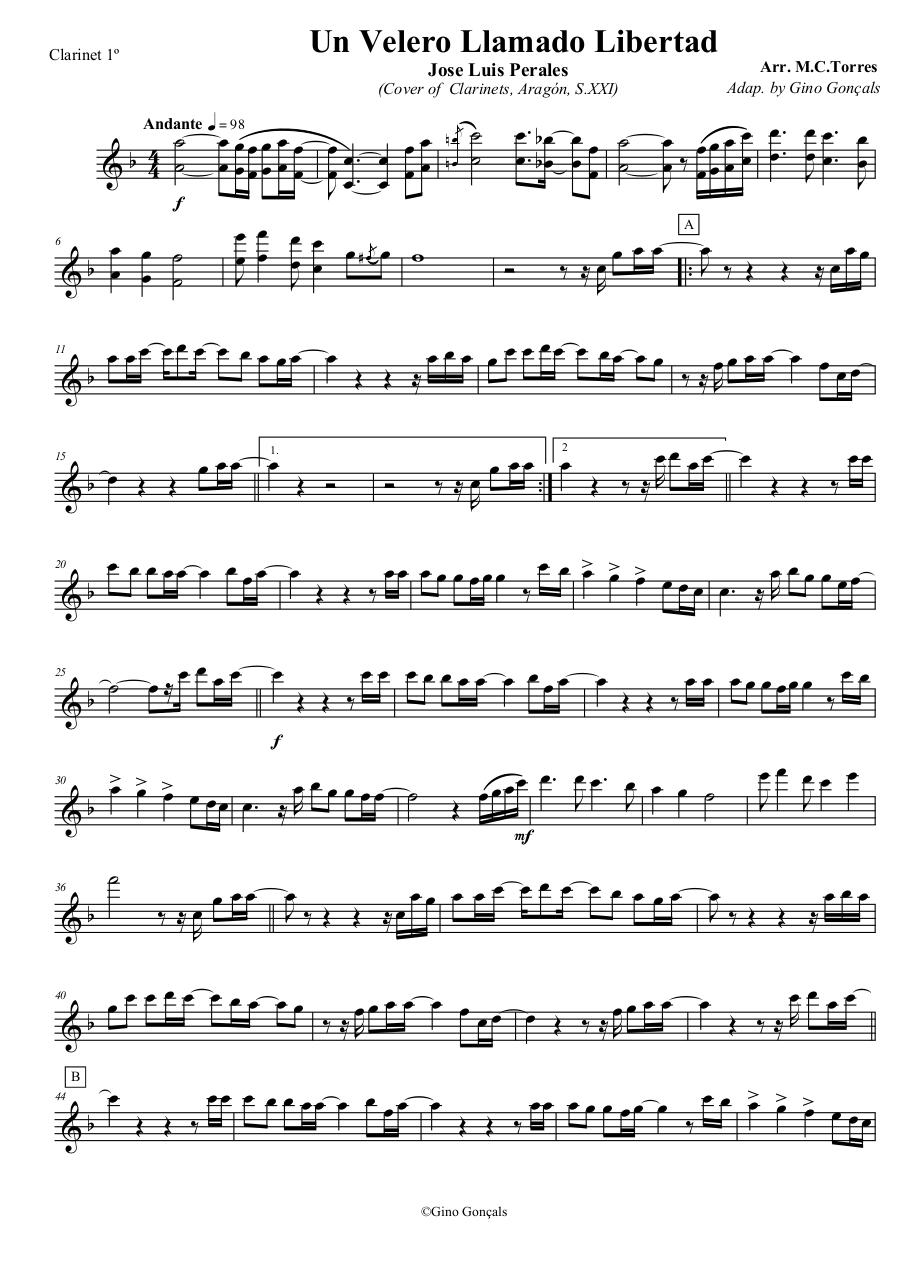 Vista previa del archivo PDF 112---un-velero-llamado-libertad---jl-perales---set-of-clarinets.pdf