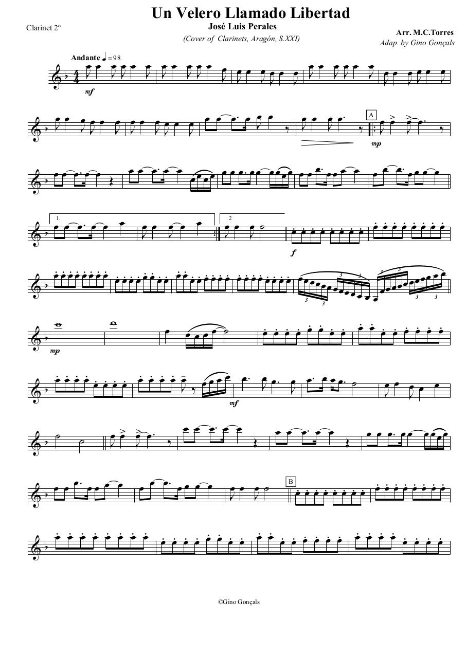 Vista previa del archivo PDF 112---un-velero-llamado-libertad---jl-perales---set-of-clarinets.pdf