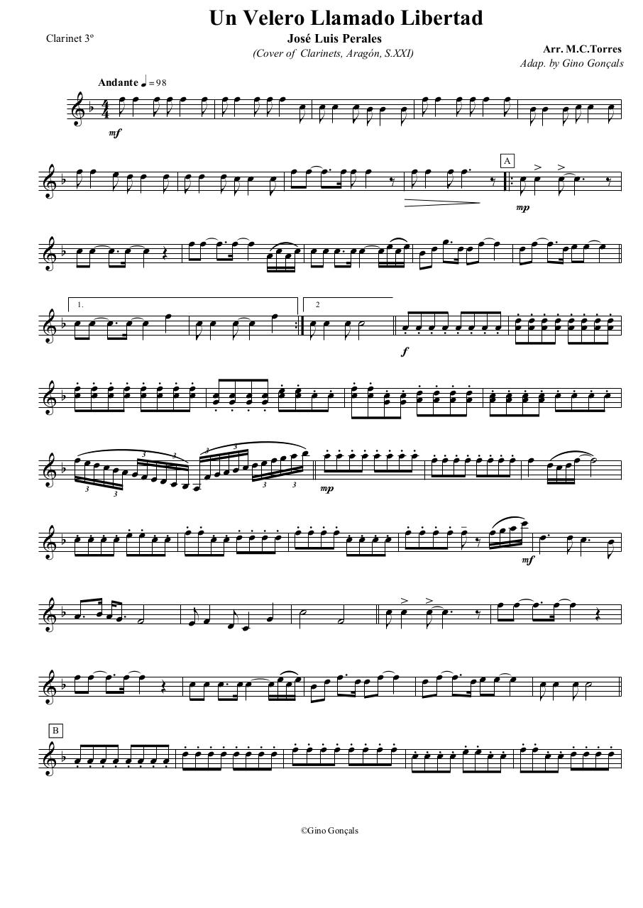 Vista previa del archivo PDF 112---un-velero-llamado-libertad---jl-perales---set-of-clarinets.pdf