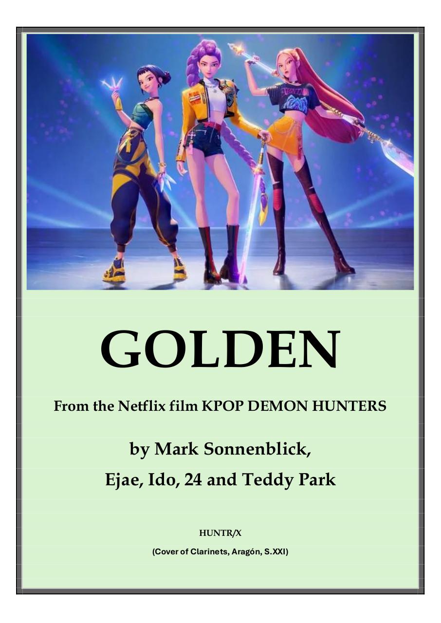 109 - Golden - Set of Clarinets.pdf - página 1/27